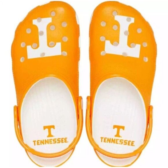 Crocs University of Tennessee Classic Clogs Orange White UT Smokey Power T New main image 4